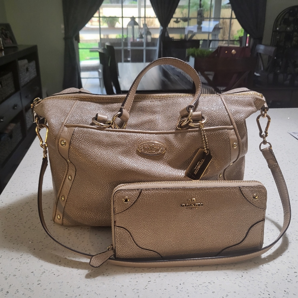 Coach Purse with Wallet